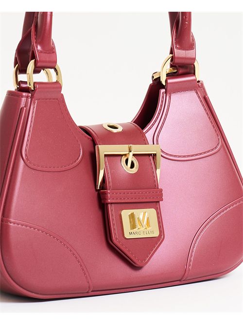  MARC ELLIS | FLAT CIRCLE _25REDDAHLIA/LIGHTGOLD